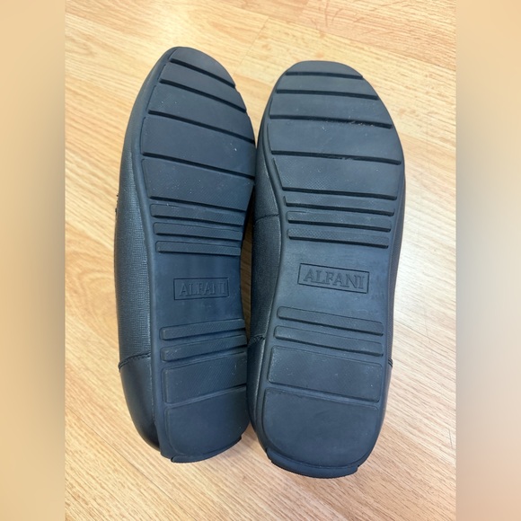 Alfani Men's Classic Black Slip-On Loafers - Picture 8 of 8